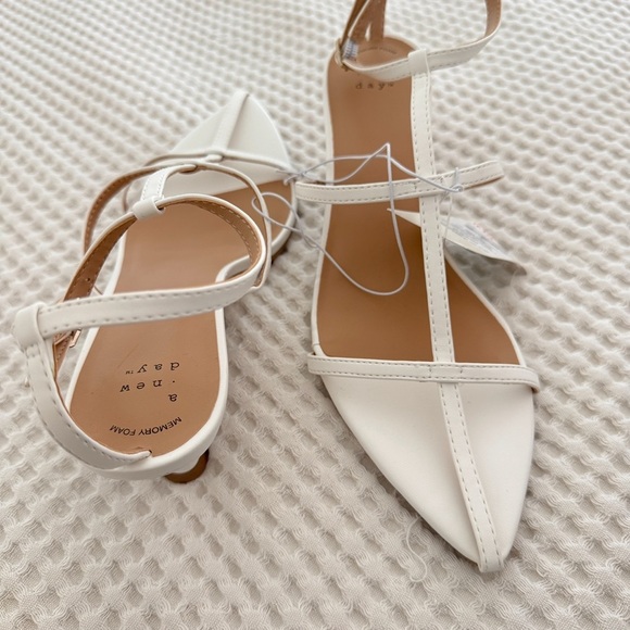 a new day White Strappy Heels - Picture 6 of 9